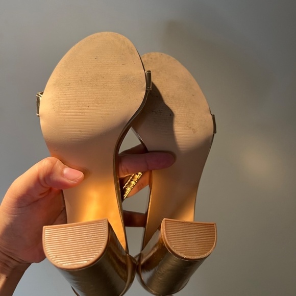 Lulus heels rose gold womens size 7.5 - Picture 5 of 6